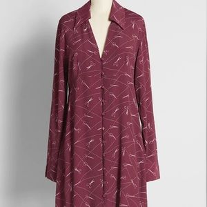 New with tags (NWT)/never worn Mod Cloth A Cut Above Average Vintage Shirt Dress